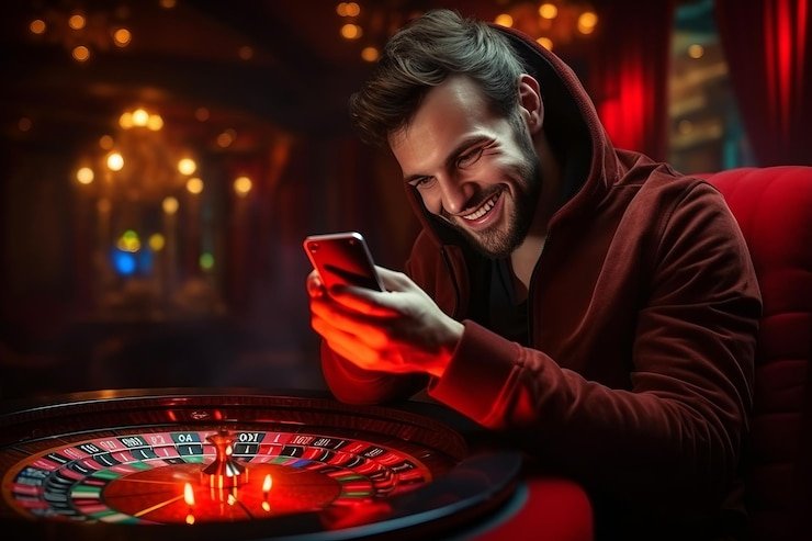 Ilustrasi keamanan data dan privasi di sistem informasi online hiburan